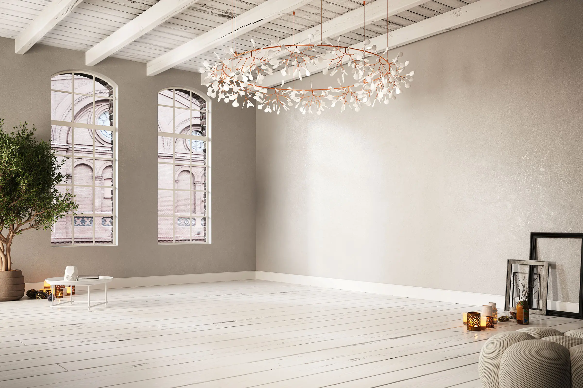 Altbauwohnung mit hellem Interior