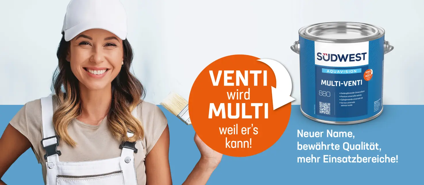 painter and an Illustration of AquaVision Multi-Venti