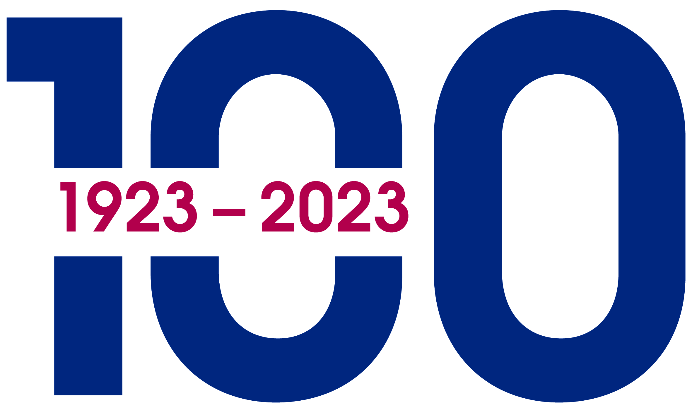 Logo 100 years