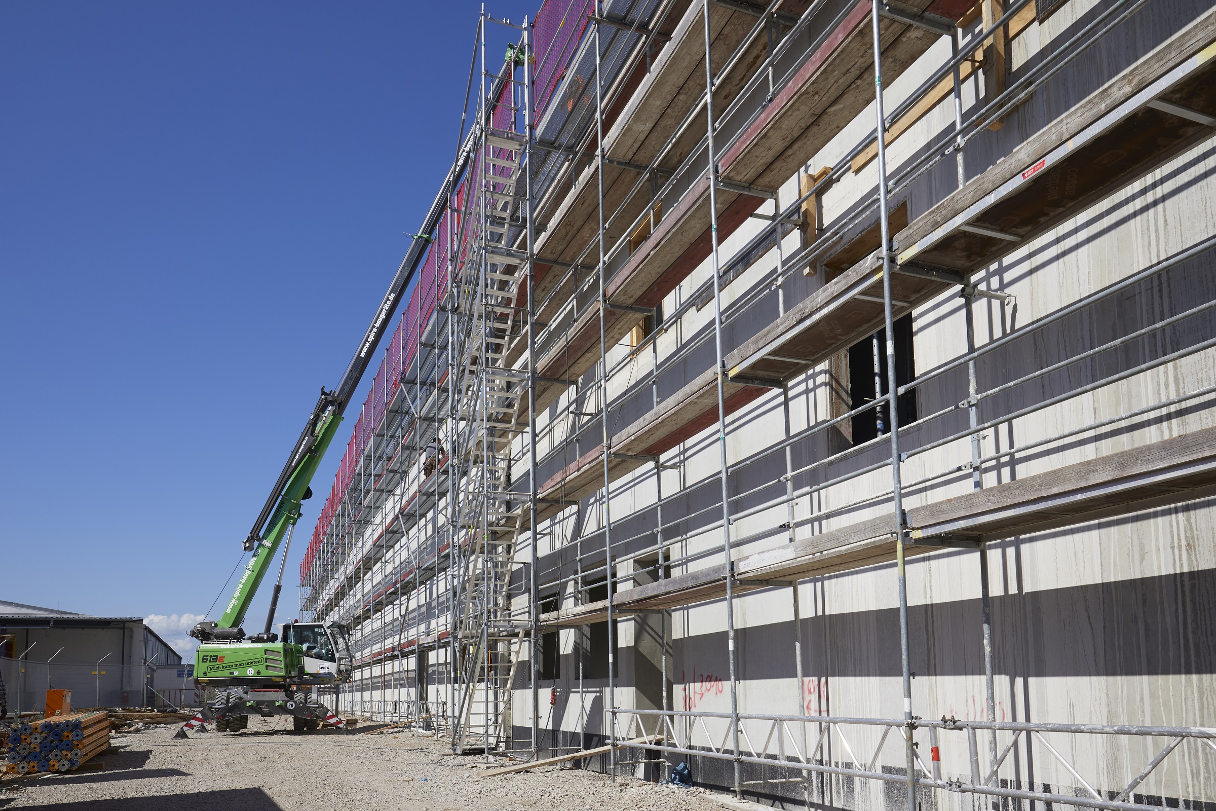 SÜDWEST Logistics Centre construction phase