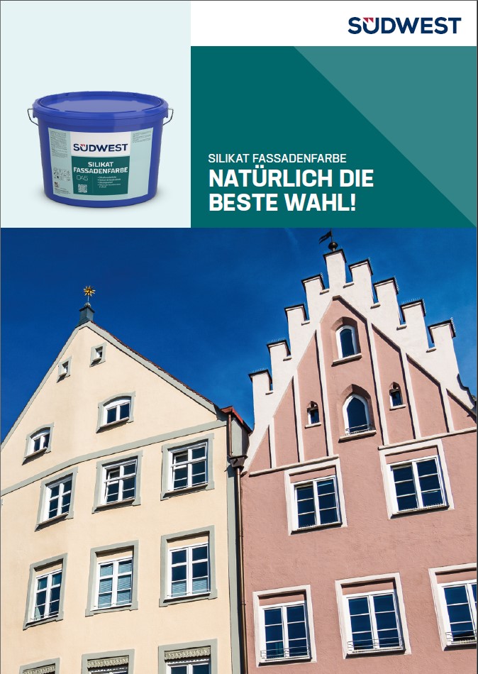 Illustration product info SÜDWEST Silikat Fassadenfarbe