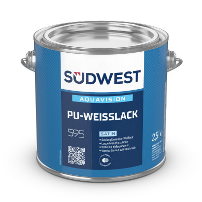 AquaVision PU-Weißlack Satin